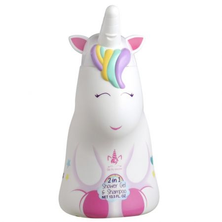Sprchový gel a šampon 2v1 Jednorožec 2D 400 ml