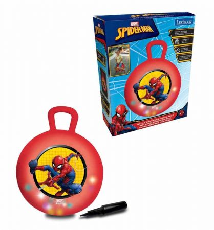Lexibook skákací míč se světelnými efekty Spiderman
