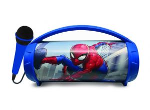 Lexibook bluetooth reproduktor Spiderman s mikrofonem svítící