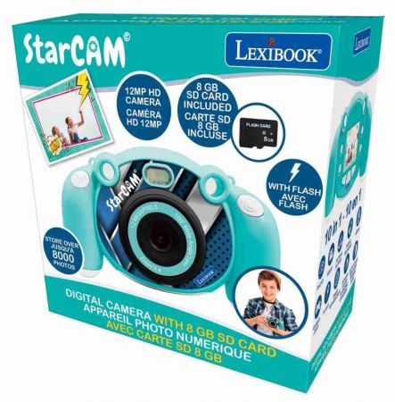 Lexibook HD kamera a fotoaparát s SD kartou