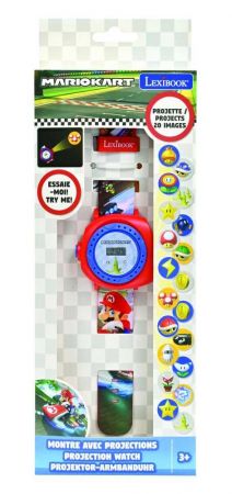 Lexibook digitální promítací hodinky Mario s 20 obrázky