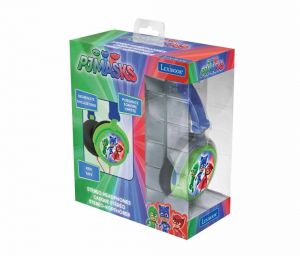 Lexibook skládací drátová sluchátka PJ Masks s limitem hlasitosti