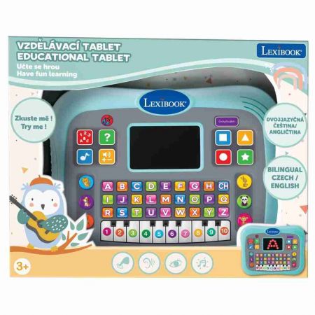Lexibook česko-anglický výukový tablet ABC