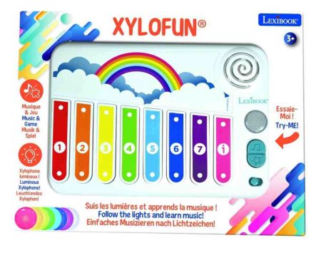 Lexibook elektronický xylofon se světly