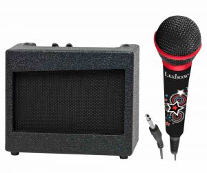 Lexibook přenosný karaoke set s mikrofonem