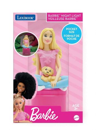 Lexibook kapesní lampička 3D Barbie