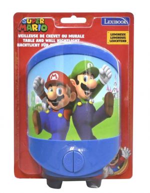 Lexibook stolní a nástěnná lampička Super Mario