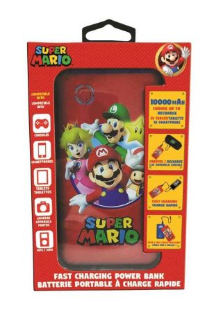 Lexibook rychlonabíjecí power banka Super Mario 10 000 mAh