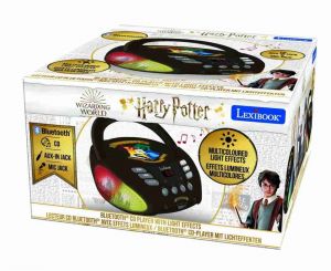 Lexibook CD přehrávač Harry Potter s bluetooth a světelnými efekty