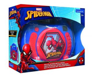 Lexibook CD přehrávač Spiderman se 2 mikrofony