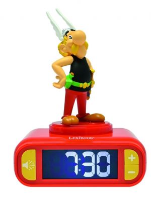 Lexibook budík Asterix se svítící figurkou