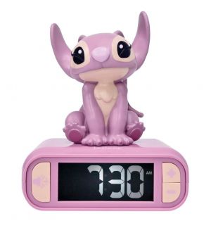 Lexibook budík Stitch Angel se svítící figurkou