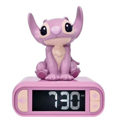 Lexibook budík Stitch Angel se svítící figurkou