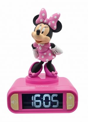 Lexibook budík Minnie se svítící figurkou