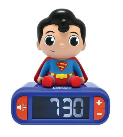 Lexibook budík Superman se svítící figurkou