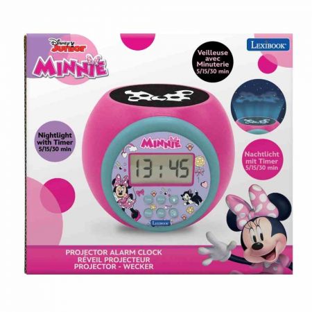 Lexibook budík Minnie se stropním projektorem