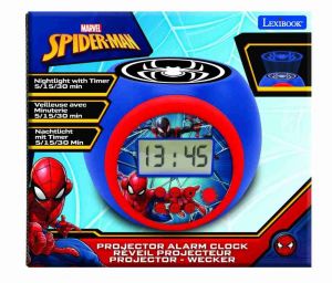 Lexibook budík Spiderman se stropním projektorem
