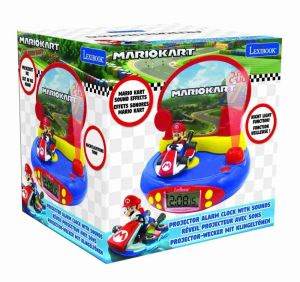 Lexibook 3D budík Mario Kart s projekcí času