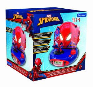Lexibook 3D budík Spiderman s projekcí času