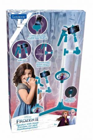 Lexibook mikrofon Frozen se svítícím stojanem
