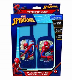 Lexibook vysílačky Spiderman s dosahem 120 m