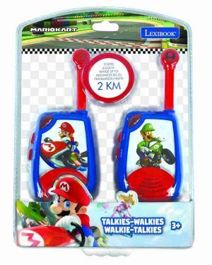 Lexibook digitální vysílačky Mario Kart s dosahem až 2 km