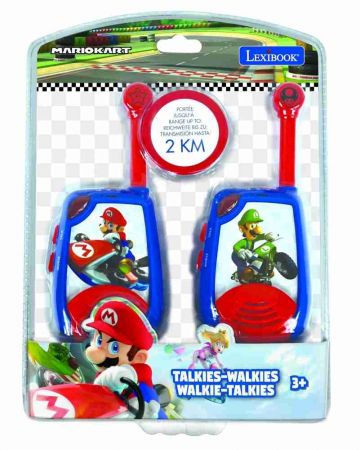 Lexibook digitální vysílačky Mario Kart s dosahem až 2 km
