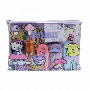 Hello Kitty a přátelé školní set velký - Mushroom DPL6