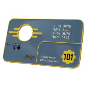 Fallout 3 Vault 101 Security Keycard replika
