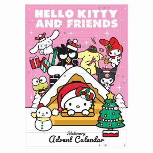 Hello Kitty a přátelé adventní kalendář V2 (papírenský)