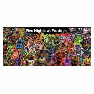 Five Nights At Freddy‚s herní podložka 90 x 40 cm (Glow Montage)