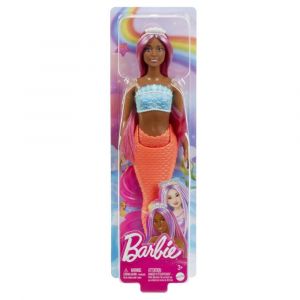 Barbie pohádková mořská panna oranžová