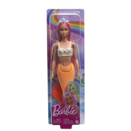 Barbie pohádková mořská panna žlutá