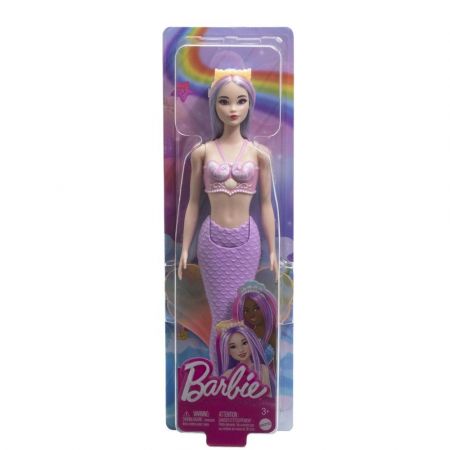 Barbie pohádková mořská panna fialová