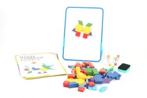 Magnetická stavebnice Tangram 128 dílů