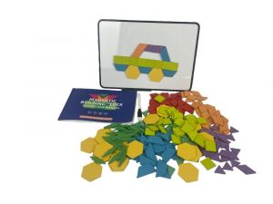 Magnetická stavebnice Tangram 256 dílů