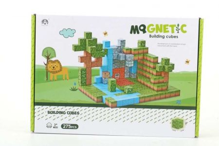 Magnetické kostky Jaro 275 dílů
