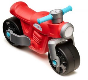 Odrážedlo motorka "Premier" vintage červené
