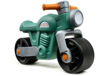 Odrážedlo motorka "Premier" vintage zelené