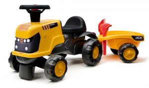 Odstrkovadlo - traktor JCB s přívěsem a příslušenstvím