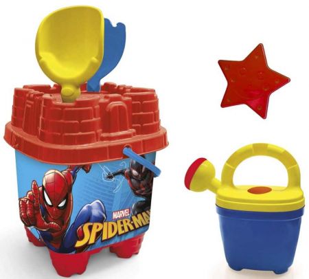 Sada na písek Spider-Man hrad set