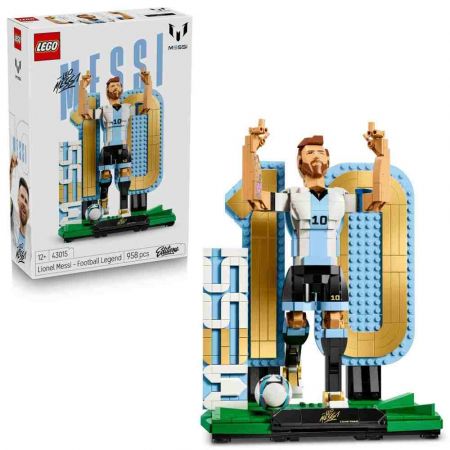 LEGO® Editions 43015 Lionel Messi – Fotbalová legenda