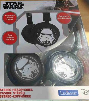 Lexibook skládací drátová sluchátka Star Wars s limitem hlasitosti