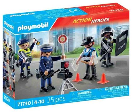 Sada figurek Policie