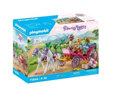 Jízda kočárem s princeznou a princem