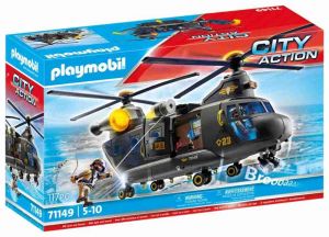 Záchranářská helikoptéra speciální jednotky