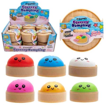 Knedlíčky Bao mačkací barevné 9 cm
