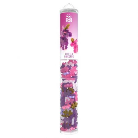 Plus-Plus Jednorožci Glitter (100 ks) Tuba