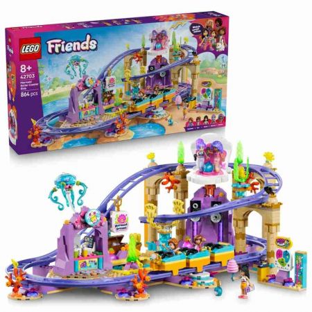 LEGO® Friends 42703 Jízda na horské dráze s mořskými pannami