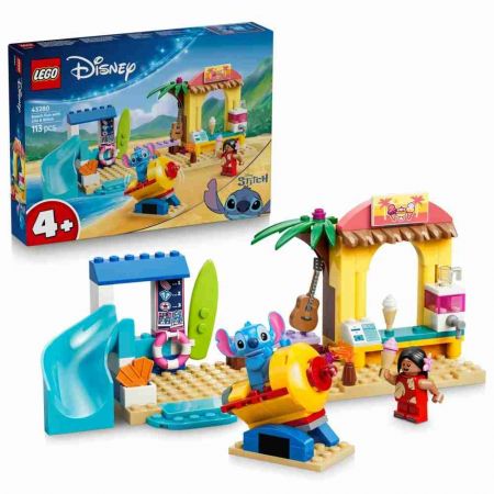 LEGO® - Disney 43280 Zábava na pláži s Lilo a Stitchem